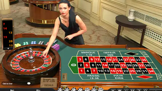 Live roulette