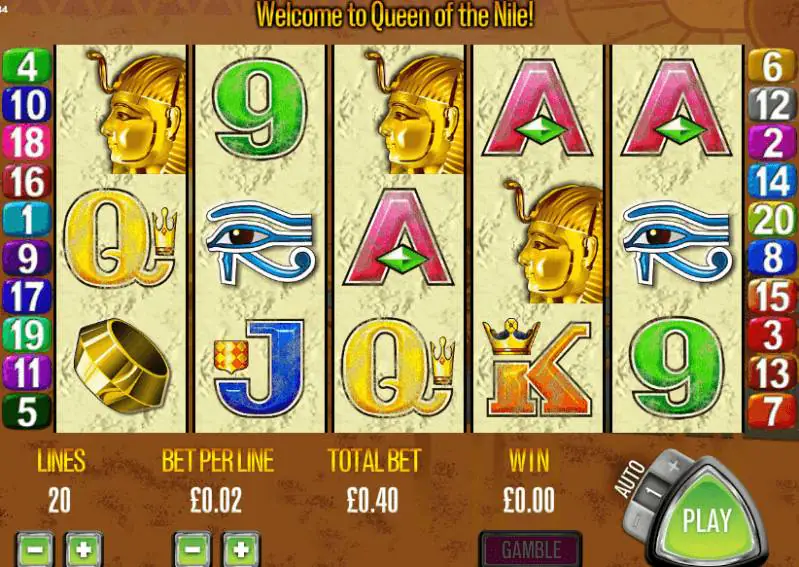 Queen Of Nile Pokies